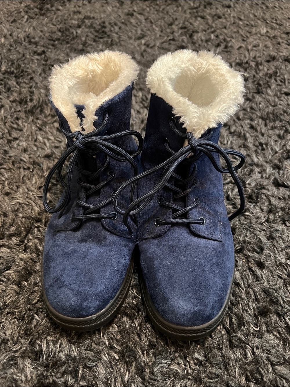 Warm lined winter boots